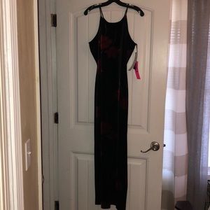 Black and Red Dress
